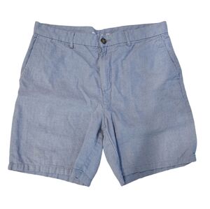 OLD NAVY MEN'S SLIM LINEN BLEND SHORTS. SIZE 38.